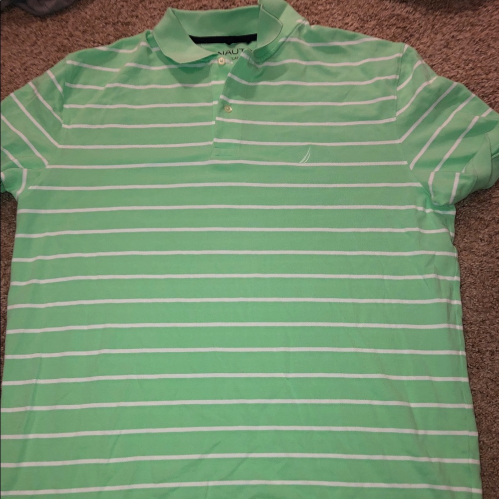 Green Nautica Polo